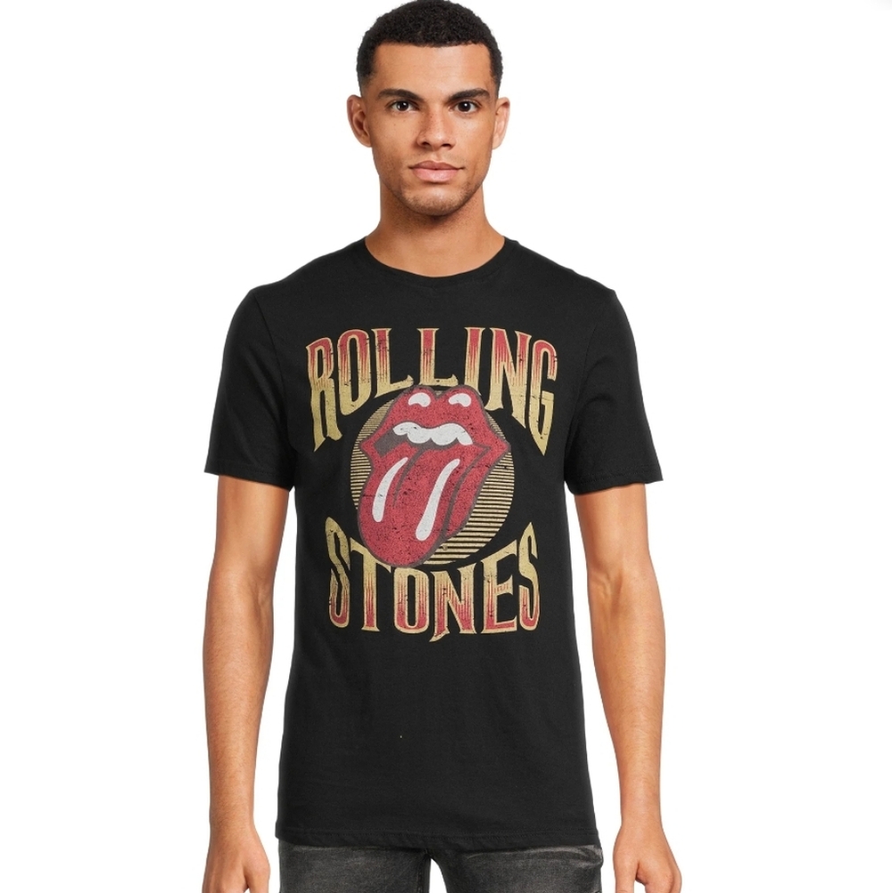 Rolling Stones Black T-shirt Short Sleeve